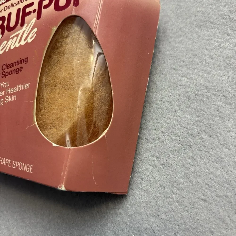 Buf Puf GENTLE Texture Deep Cleansing Facial Sponge 3M Vintage Deadstock NIB